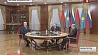 В Астане проходит трехсторонняя встреча президентов Беларуси, России и Казахстана  