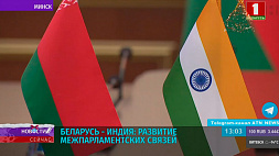 Беларусь - Индия: развитие межпарламентских связей 