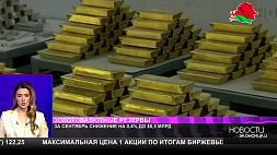 Золотовалютные резервы Беларуси за сентябрь 2021 года снизились на 0,4 %