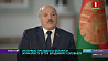 Александр Лукашенко дает интервью российскому журналисту Владимиру Соловьеву