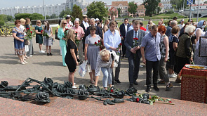 Памятные мероприятия к 25-й годовщине трагедии на Немиге прошли в Минске