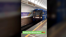 Блогер из Британии поразился чистоте и безопасности в минском метро 