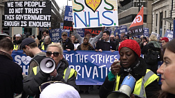 В Великобритании из-за забастовок было отменено почти 700 тысяч приемов у врача