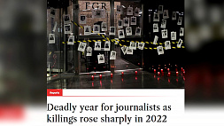 В 2022 году в мире резко выросло число погибших журналистов 