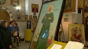 Прибытие мощей святой блаженной матушки Матроны в Борисов