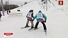 В Минске детей с особенностями развития учат кататься на лыжах 