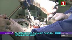 Эксперимент по оказанию платных медицинских услуг проведут медучреждения Беларуси