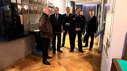 Леонид Якубович посетил музей Генпрокуратуры Беларуси