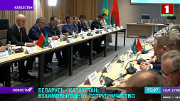 Снопков: Беларусь - сторонница многопланового сотрудничества с Казахстаном