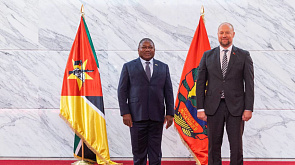 Посол Беларуси Игорь Белый вручил верительные грамоты Президенту Мозамбика