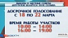 В Беларуси началось досрочное голосование на выборах в местные Cоветы депутатов
