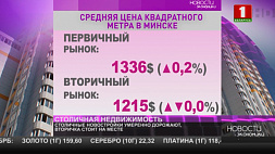 Новостройки в Минске дорожают, стоимость квадрата на вторичке за неделю не изменилась
