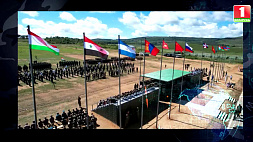 В России проходят военные учения, в которых принимают участие 14 стран ОДКБ и ШОС