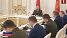Итоги проверки Вооруженных сил Беларуси обсуждают во Дворце Независимости