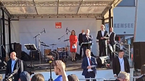 Канцлеру Германии Олафу Шольцу публика испортила партийный бенефис