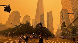 Нью-Йорк продолжает погружаться в пылевую мглу