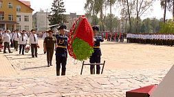 В преддверии Дня Военно-воздушных сил в Мачулищах прошли торжественные мероприятия