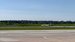В Национальном аэропорту Минск после ремонта открылась взлетно-посадочная полоса 