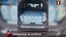 В авто жителя Барановичей обнаружили 350 л спиртного - владелец уверял, что вся продукция для личного пользования