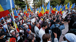 Антиправительственный протест прошел в Кишиневе
