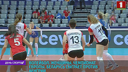 На чемпионате Европы по волейболу Беларусь сыграет против Венгрии