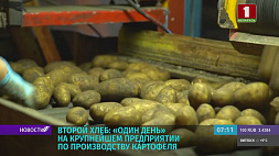 "Один день" вместе с Э. Олесиком, заместителем директора колхоза "40 лет Октября", крупнейшего предприятия по производству картофеля