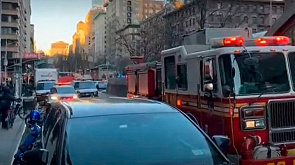 При столкновении поездов в метро Нью-Йорка пострадали 24 человека