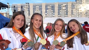 Белорусы завоевали 11 медалей в 7-й день Международных игр "Дети Азии"