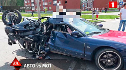 В Солигорске в ДТП погиб мотоциклист