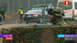 Военные учения "Быстрый меч" стартовали на литовской границе с Беларусью