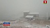 Мощный снегопад в Румынии