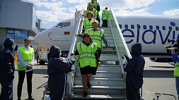 В аэропорту Минск прошли учения по выявлению инфекций на борту самолета