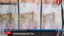 Шутка с подделкой денег обернулась уголовным делом для жителей Бобруйска