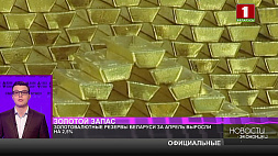 Золотовалютные резервы Беларуси за апрель 2022 года выросли на 2,5 %