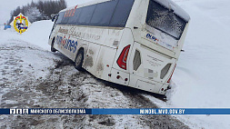 На дорогах Беларуси сложные погодные условия вызвали рост количества аварий 