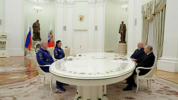Космический день в Кремле. Александр Лукашенко и Владимир Путин, Новицкий и Василевская подвели итоги миссии на МКС