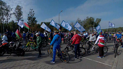В Минске стартовал праздничный велопробег 