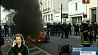 Бельгийские пожарные устроили акцию протеста