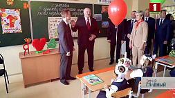 На неделе на праздничной линейке в Бобруйске побывал Президент