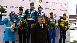 Белорусский биатлонист Дмитрий Лазовский выиграл спринт этапа Кубка Содружества в Раубичах