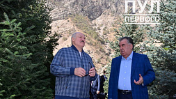 Лукашенко и Рахмон провели неформальную встречу в загородной резиденции Президента Таджикистана