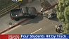 В Калифорнии машина въехала в толпу людей недалеко от школы