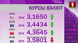 Курсы валюты на 18 января: белорусский рубль укрепился к российскому рублю