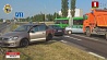 Три машины столкнулись на улице Селицкого в Минске