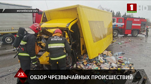 Хроника ЧП: серьезные аварии в Могилевской области, режим ЧС в Верхнедвинском районе и спецоперация по спасению котика 