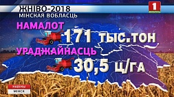 Минская область увеличивает темпы уборки зерновых