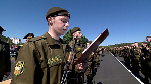 Клятву на верность Родине и белорусскому народу дали тысячи новобранцев