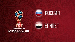 Чемпионат мира по футболу. Россия - Египет. 3:1
