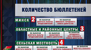В крупных городах и районных центрах Беларуси избиратели получат разное количество бюллетеней, объясняем почему