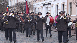 В Гродно прошел парад милиции накануне профессионального праздника  